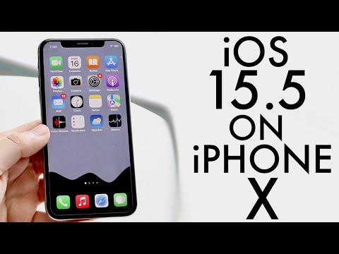iOS 15.5 On iPhone X! (Review)