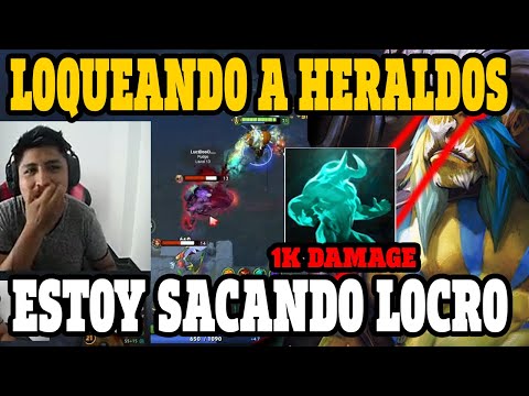 BAJE DE PEPA | VANN LOQUEANDO CON ELDER TITAN A HERALDOS  " AGG 1K DE DAMAGE " ! DOTA 2