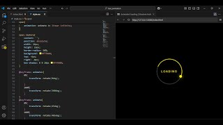 Download the video "🔄 Create a Simple Loading Circle with HTML & CSS | No JavaScript Needed!"