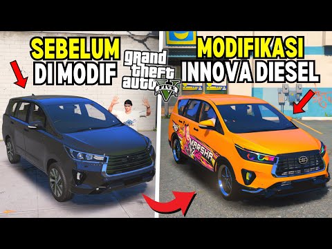 Aku Modifikasi Mobil Innova Diesel Untuk Ikut Diesel War di GTA 5 MOD