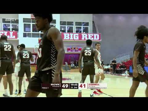 Highlights: Men's Basketball vs Brown - 2/12/2022