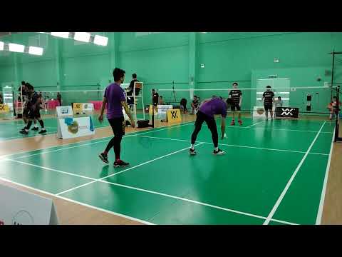 Badminton QF IPGMY P.PINANG Men's Double Amateur Tour - Kin Loon / Xiu Xian Vs Ahmad Nasa'i / Hanif