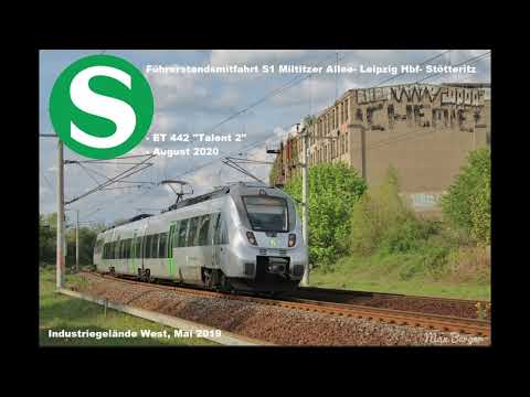 Führerstandsmitfahrt S1 Miltitzer Allee - Leipzig Hbf-  Stötteritz (August 2020)