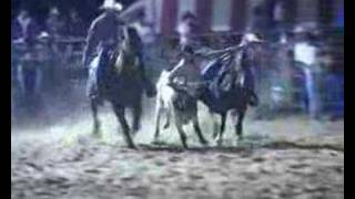 Steve Forde at Longreach Rodeo