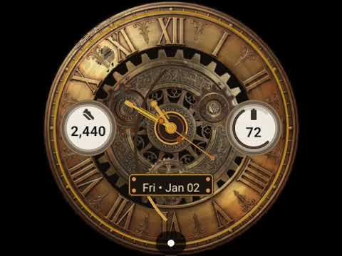 Steampunk Watch Face
