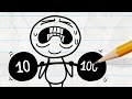 Pencilmate Gets Ripped In Dumbbell Dummy Pencilmation Cartoons