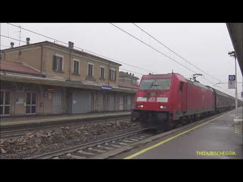 DB 483 CON MERCI TRANSITA A PONTECURONE. (AL) MART. 28 - 12 - 2021.