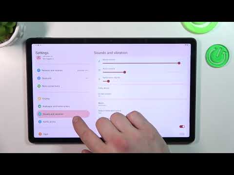 How to Enable/Disable Charging Sound on LENOVO Tab P11? - Sound Settings