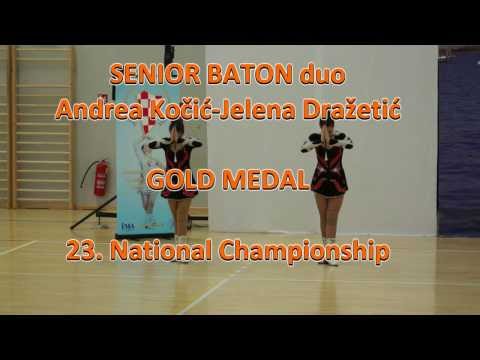 VG MAJORETTES - 23. National Championship - senior baton duo