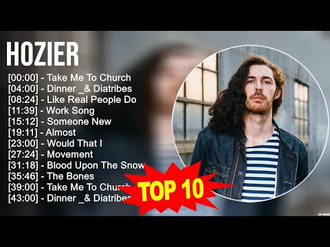 Hozier 2023 MIX ~ Top 10 Best Songs ~ Greatest Hits ~ Full Album