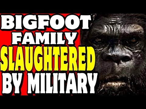 🔴 MILITARY SLAUGHTERS A BIGFOOT FAMILY ! Sasquatch encounters location