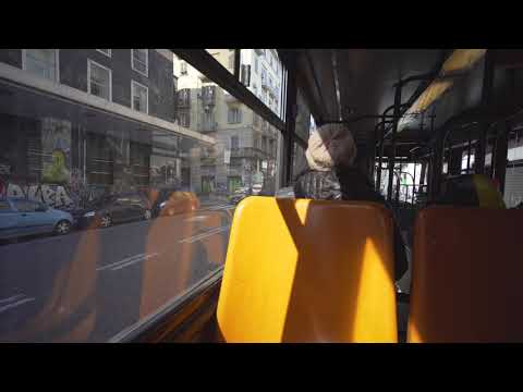 Italy, Naples, bus 584 ride back and forth to Dante