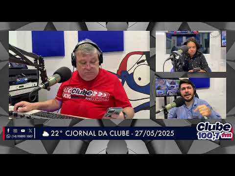 Jornal da Clube- 27/05/2025 - Edição da Manhã