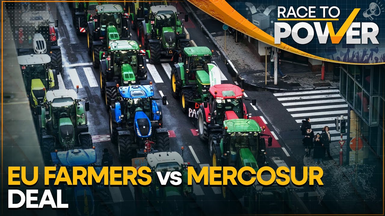 EU Farmers Protest: EU Paves Way For Latin America Trade Deal | Race To Power | WION News