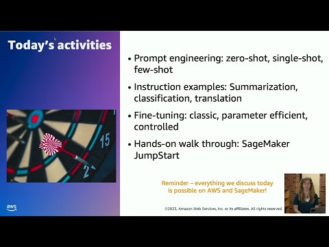 Generative AI Foundations on AWS | Part 3: Prompt engineering and fine-tuning