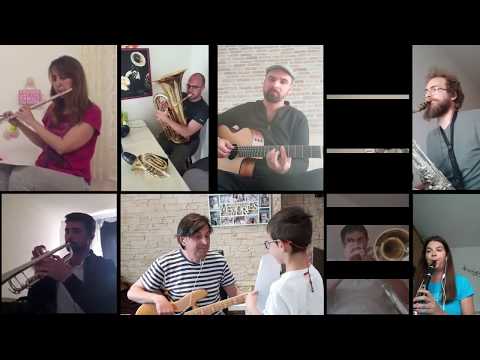 Puhački orkestar Primošten - Uskrs 2020. (Svirka u karanteni)