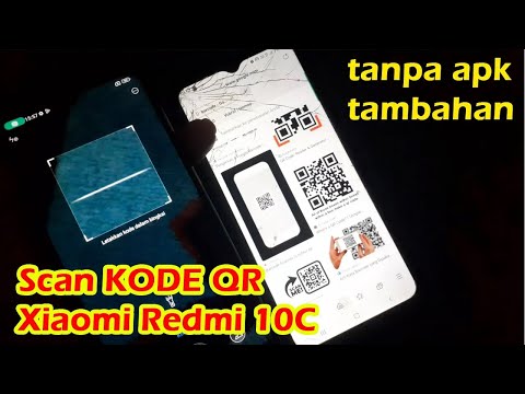 Cara SCAN KODE QR di hp Xiaomi Redmi 10c