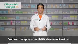 Voltaren compresse, modalità d'uso e indicazioni