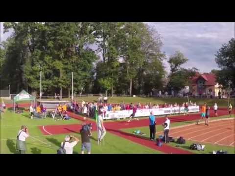 Timothy Herman and Barbora Špotáková  filmed with drone on Tsjechie 2014