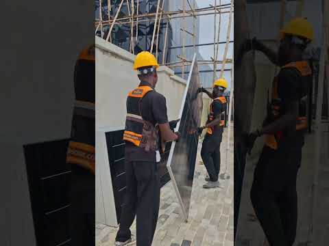 Conveying panels to site