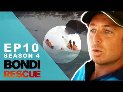 Lifeguards Save A Woman From Dangerous Rocks! Bondi Rescue - Season 4 Episode 10 (OFFICIAL UPLOAD)