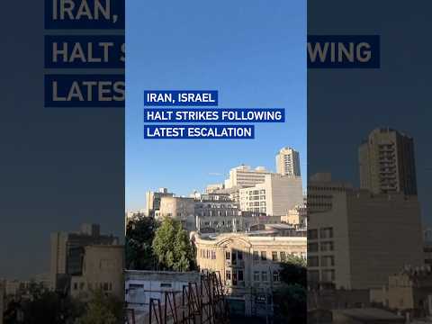 Iran, Israel halt strikes following latest escalation
