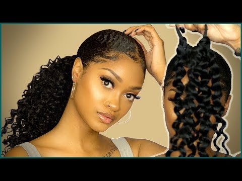 Life Changing Sleek Ponytail With Extensions Hack On Type 4