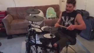 Strung Out- Her name in Blood drum cover