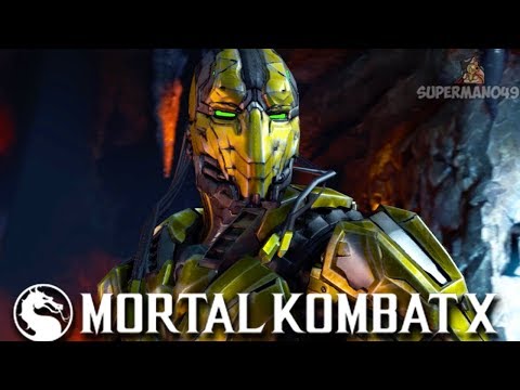 95% DAMAGE! MY BEST CYRAX MATCH EVER - Mortal Kombat X: Random Character Select