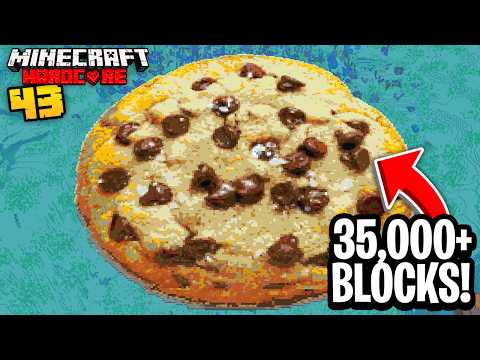 Building the World's Biggest Minecraft Cookie with a Secret Cookie Universe