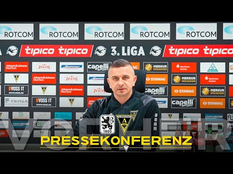 Press conference before TSV 1860 Munich - Alemannia Aachen