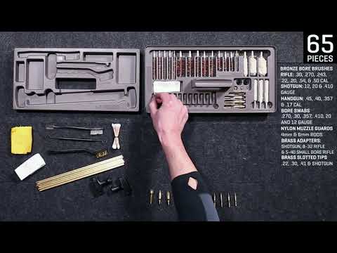 Allen Company® 65-Piece Universal Gun Cleaning Kit \u0026 Tool Box