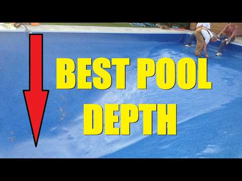 What is the best depth for a swimming pool?