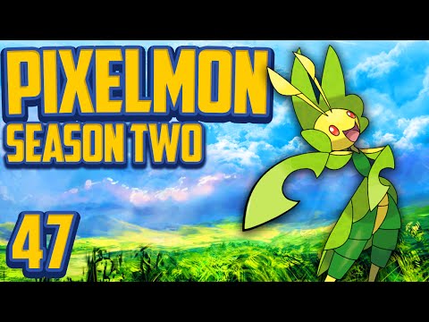 Minecraft Mods Pixelmon "Happy Leavanny" Gotta Catch 'Em All S2 Ep 47 (Minecraft Pokemon Mod)