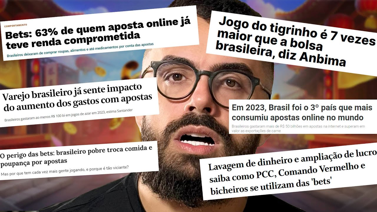 🚨GRAVE: como o JOGO DO TIGRINHO e APOSTAS estão AFETANDO a ECONOMIA do BRASIL