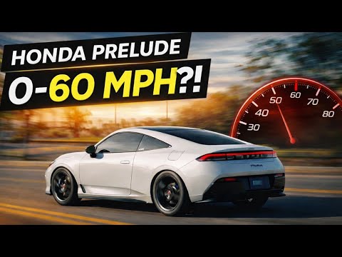 Wir haben den Honda Prelude 2026 von 0 auf 100 km/h getestet! Die Ergebnisse haben uns schockiert.