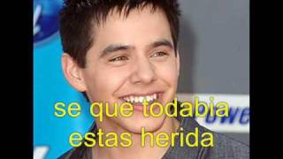 your eyes don t lie by david archuleta ( en español )