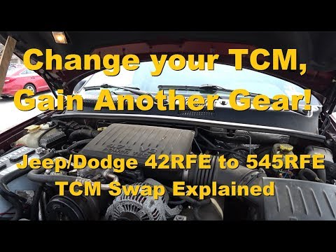 45RFE to 545RFE TRANSMISSION hack to upgrade from 4-Speed to 5-Speed