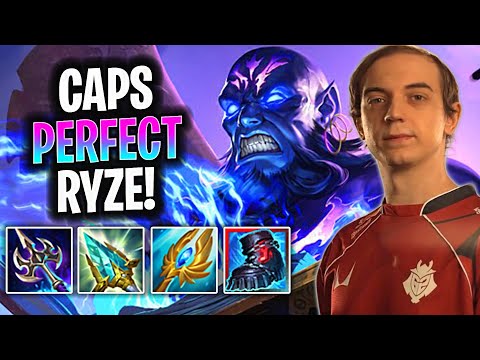 G2 CAPS RYZE MID vs SYNDRA [PERFECT] | G2 Caps Syndra MID Guide Patch 26.3 League of Legends