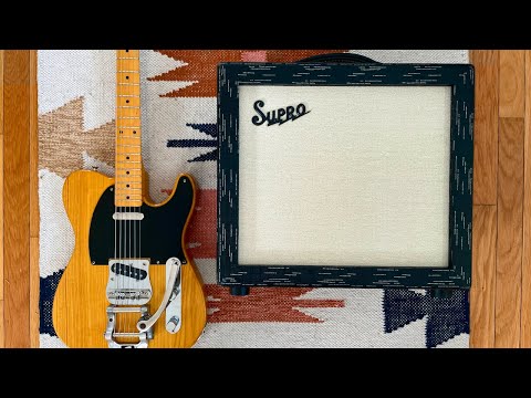 Supro 1614RT Amulet 1 x 12-inch 15-watt Tube Combo Amp, Black Scandia Bild 6