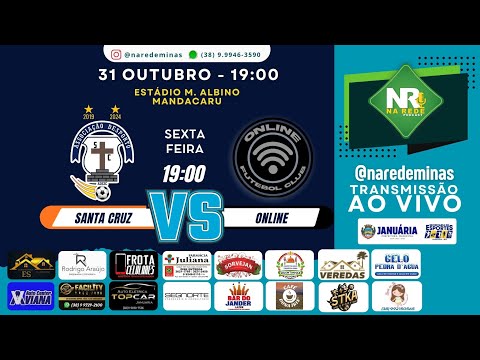 SANTA CRUZ X ONLINE PELO CAMPEONATO JANUARENSE 2025!