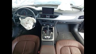 2017 AUDI A6  WAUACCFCXHN042718 AIR BAG IS POP