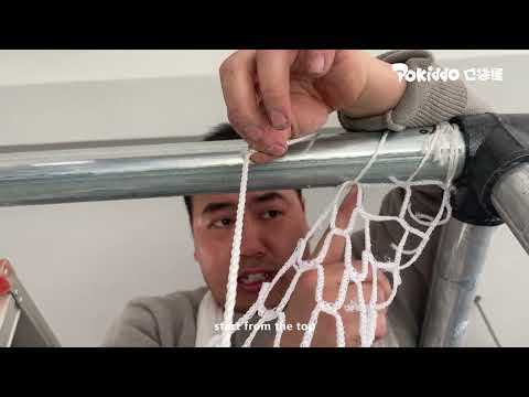 Pokiddo Indoor Playground Installation Guide ---Maze Area Safety Net & Foam Tube Installation Guide
