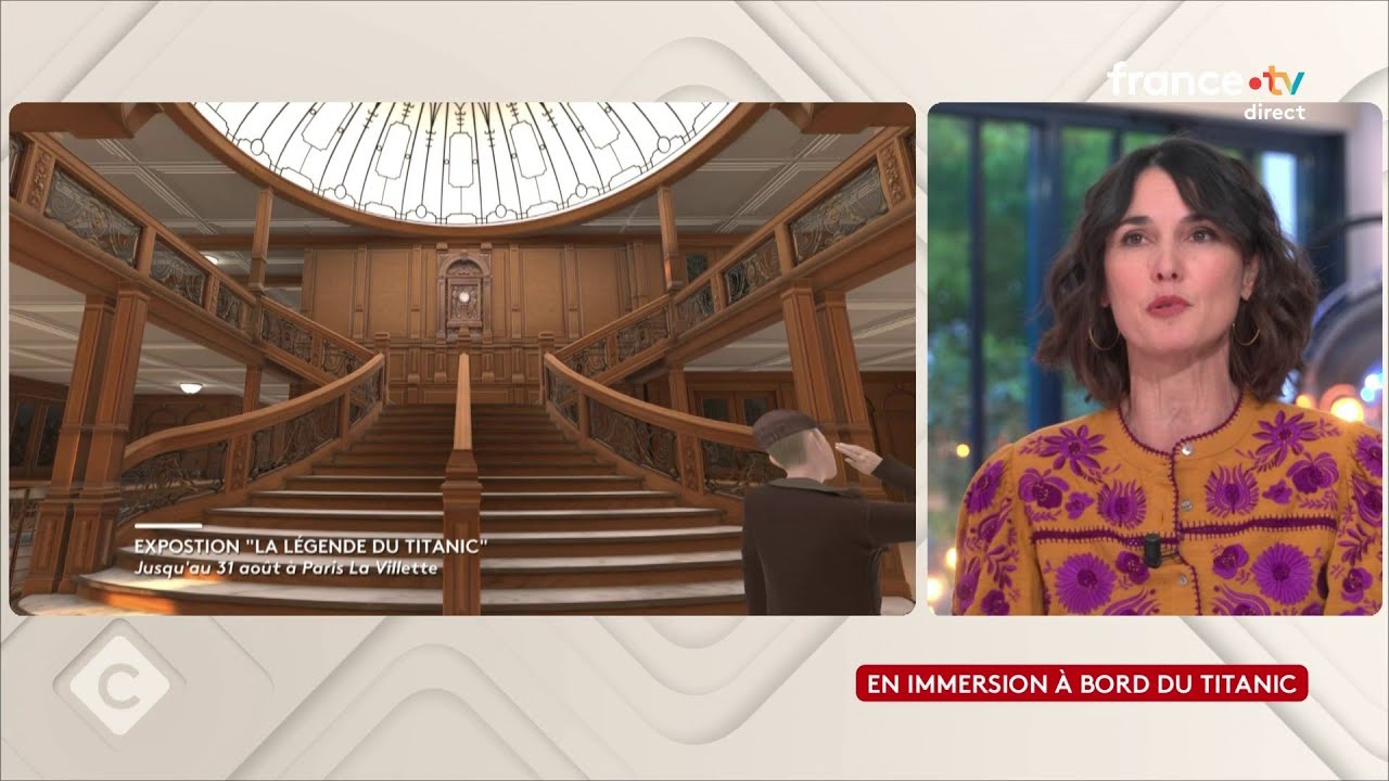 En immersion à bord du Titanic - L’œil d’Églantine Éméyé