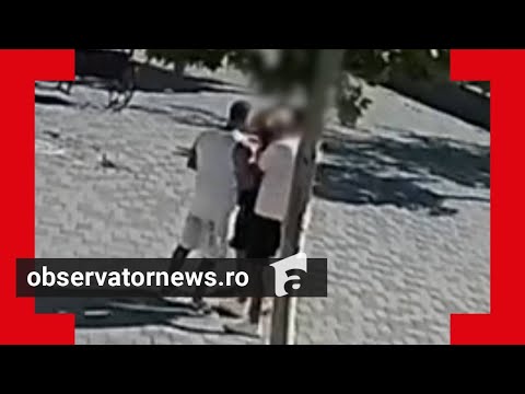 Momentul atacului din Cernavodă, surprins de camere: Fiul victimei a asistat neputincios la crimă