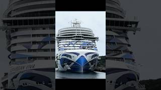 Comparison of the coolest ship at port!  #cruise #cool #bigship #funny