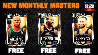 How to get a new Monthly Master Fast and Free! NBA Live Mobile.