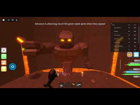 Roblox Epic Minigames | Colossal Assault (Volcanon)