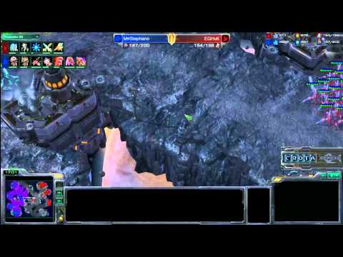 Stephano (Z) vs Huk (P) - G1 - StarCraft - SC1708