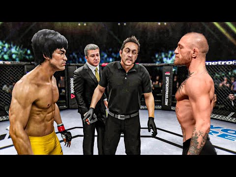 UFC 3 Bruce Lee vs Conor McGregor - EA Sports UFC 3 - Epic Fight 🔥🐲